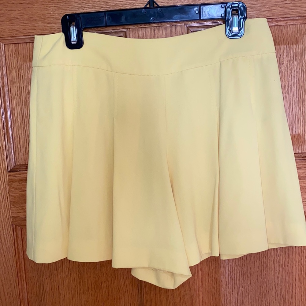 Alice & Olivia Pleated Shorts